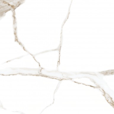 Carrara white polished 80x80