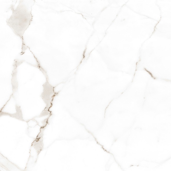 Carrara white polished 80x80