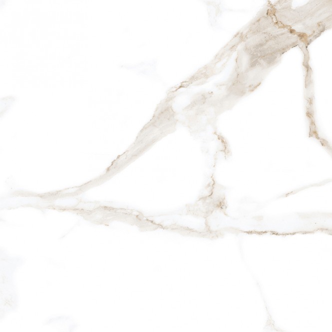 Carrara white polished 80x80