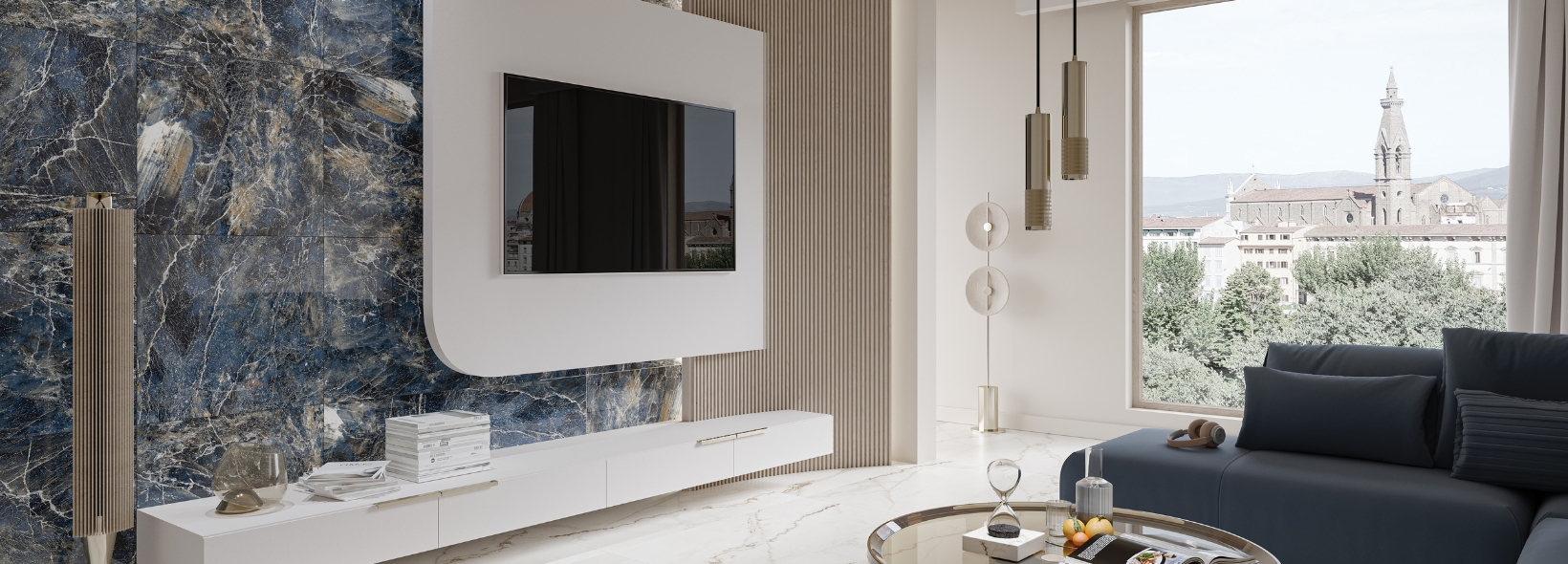 Aranżacja z kolekcją Rocka Blue